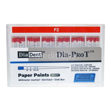 Sączki papierowe DiaDent DIA-PROT