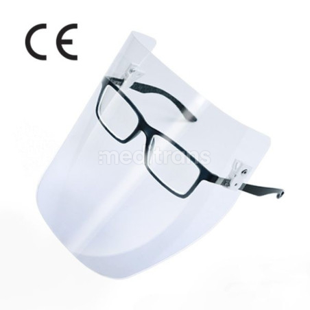 Maska plastikowa - przyłbica do okularów korekcyjnych 2 sztuki