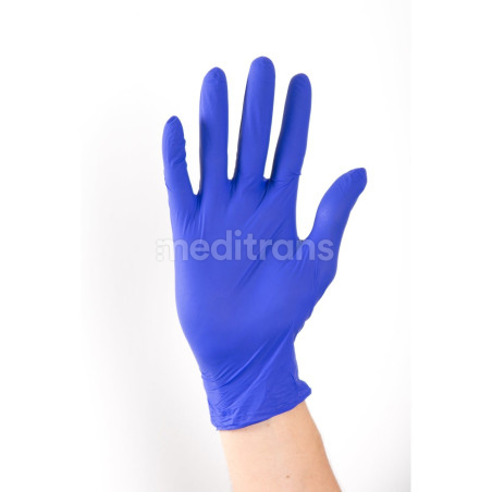 Rękawice nitrylowe Maxter bezpudrowe Cobalt Blue