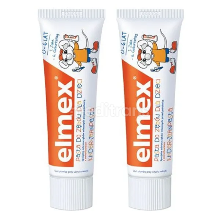 ELMEX Pasta do zębów dla dzieci do lat 6 50 ml