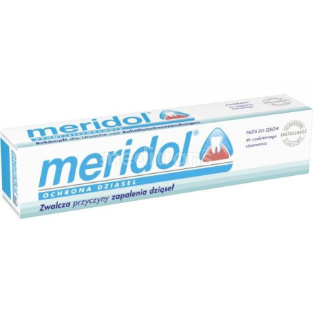 Meridol pasta 75ml zwalczająca przyczyny zapalenia dziąseł