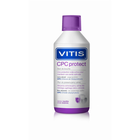 VITIS CPC protect płyn do płukania jamy ustnej 500ml*