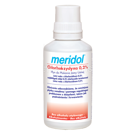 Meridol płukanka z chlorheksydyną 0.2% 300ml