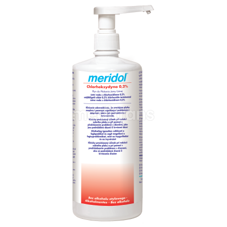 Meridol płukanka z chlorheksydyną 0.2% 1000ml