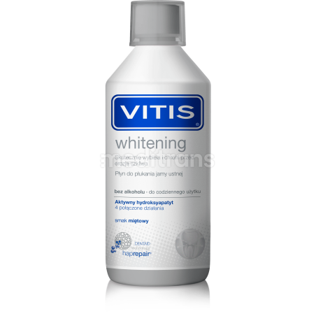 VITIS Whitening płyn do płukania jamy ustnej 500ml