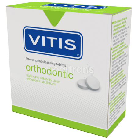 VITIS Orthodontic - tabletki czyszczące do aparatu ortodontycznego 32 sztuki