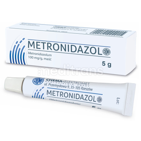 Metronidazol 10% maść tuba 5g CHEMA