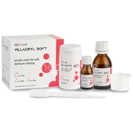 Villacryl Soft płyn 40ml + proszek 60g + lakier 10ml