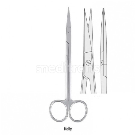 Nożyczki Kelly proste 180mm