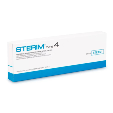 STERIM testy chemiczne kl. IV do oceny sterylizacji parą wodną 1000 szt.