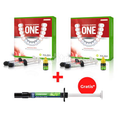 2 x Charisma Diamond One Kit + Charisma Bulk Flow ONE strzykawka 2g - Gratis*