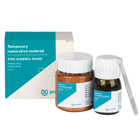 Temporary Restorative Material PROCLINIC 40g tlenek cynku + 20ml eugenol WYPRZEDAŻ