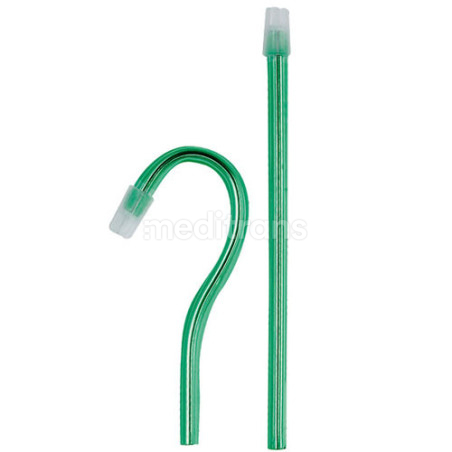 Końcówki do ślinociągu zielone miętowe ASA Dental