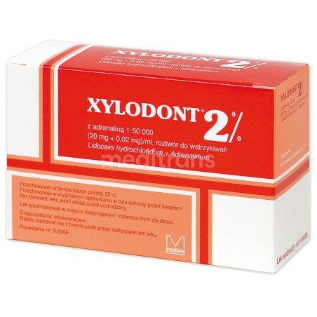 XYLODONT 2% ADR 1: 50 000 czerwony