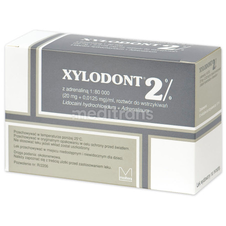 XYLODONT 2% ADR 1: 80 000 szary