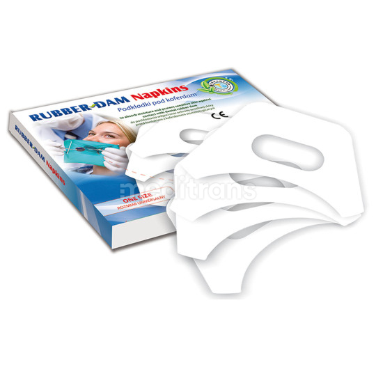 Podkładki pod koferdam RubberDam Napkin