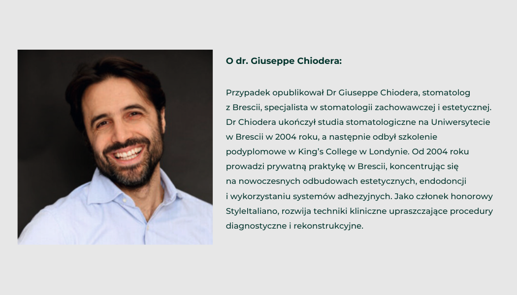 O Dr. Giuseppe Chiodera