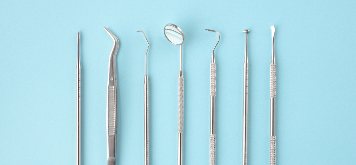 Narzędzia dentystyczne w gabinetach stomatologicznych